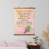Tapisserie Suspendue Galates 5:22-23 (Chambre à coucher)