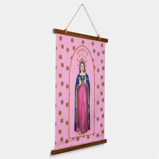 Tapisserie Suspendue Gaudete! (Rejoice!) with Standing BVM Advent (Angulaire)