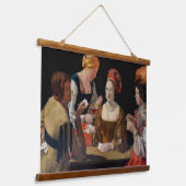 Tapisserie Suspendue Georges de la Tour - Cheat avec l'As des Diamants (Angulaire)