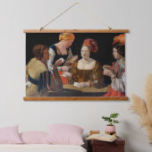 Tapisserie Suspendue Georges de la Tour - Cheat avec l'As des Diamants (Chambre à coucher)