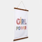 Tapisserie Suspendue Girl Power (Angulaire)