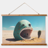 Tapisserie Suspendue Girl with clouds (Recto 3)