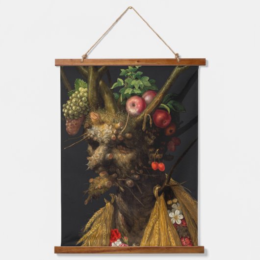 Tapisserie Suspendue Giuseppe Arcimboldo - Quatre saisons en une tête (Recto)
