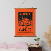 Tapisserie Suspendue Glamping De Luxe (Chambre à coucher)