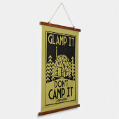 Tapisserie Suspendue Glamping De Luxe (Angulaire)