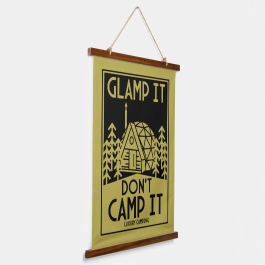 Tapisserie Suspendue Glamping De Luxe (Angulaire)