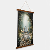 Tapisserie Suspendue Gnome forestière enchantée (Angulaire)
