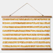 Tapisserie Suspendue Gold Horizontal Parties scintillant Boho Popular C (Devant)