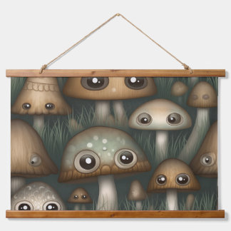 Tapisserie Suspendue Googly Eyed Garden Botanical