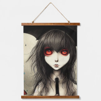 Tapisserie Suspendue Goth School Girl
