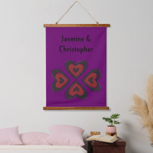 Tapisserie Suspendue Gothique Fondre Amour Coeur Personnalisé