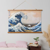 Tapisserie Suspendue Grande Vague, Hokusai, Ukiyo-e (Chambre à coucher)