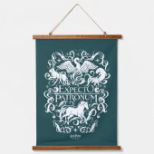 Tapisserie Suspendue Graphique Filigree de Patronum d'Expecto (Recto)