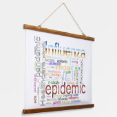 Tapisserie Suspendue grippe (Angulaire)