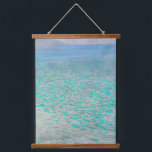 Tapisserie Suspendue Gustav Klimt - Attersee<br><div class="desc">Attersee - Gustav Klimt,  Huile sur toile,  1910</div>