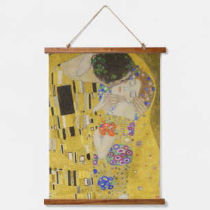 Tapisserie Suspendue Gustav Klimt - Le baiser