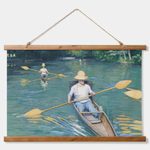 Tapisserie Suspendue Gustave Caillebotte - Skiffs on the Yerres