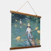 Tapisserie Suspendue Gustave Caillebotte - Skiffs on the Yerres (Angulaire)