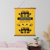 Tapisserie Suspendue Happy Hour Bar And Pub (Chambre à coucher)