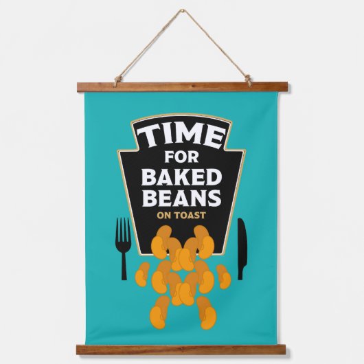 Tapisserie Suspendue Haricots À La Cuisson Sur Toit (Recto)