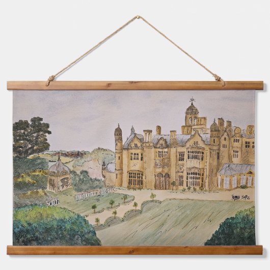 Tapisserie Suspendue Harlaxton Manor Tapestry (Devant)