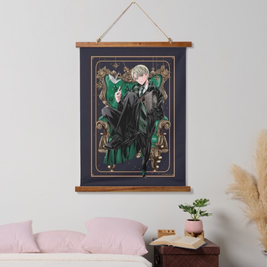Tapisserie Suspendue HARRY POTTER™ | Anime Draco Malfoy Assis (Chambre à coucher)