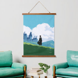 Tapisserie Suspendue HARRY POTTER™ Dominant le château de Poudlard ™