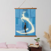 Tapisserie Suspendue HARRY POTTER™ Patronus Painting (Chambre à coucher)