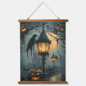 Tapisserie Suspendue Haunted Hollow – Halloween Night (Recto)