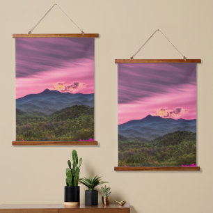 Tapisserie Suspendue Haut de montagne bruyant