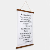 Tapisserie Suspendue Hébreux 2:18 (Angulaire)