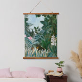 Tapisserie Suspendue Henri Rousseau - La jungle équatoriale (Chambre à coucher)