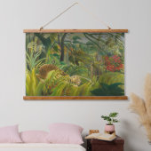 Tapisserie Suspendue Henri Rousseau - Surpris ! (Chambre à coucher)