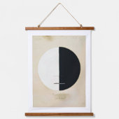 Tapisserie Suspendue Hilma Af Klint, Point de vue de Bouddha, Art Abstr (Recto)