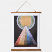 Tapisserie Suspendue Hilma Af Klint, Retable No.1, Art Abstrait (Recto)