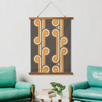 Hip Abstrait Wave Curls Fusion Industrielle Art