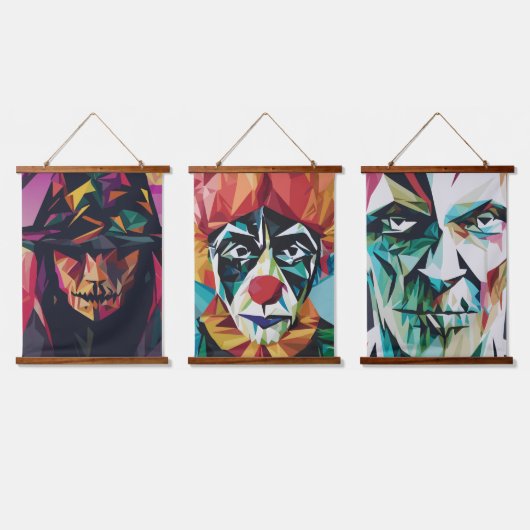 Tapisserie Suspendue Horreur d'Halloween (Tripler)