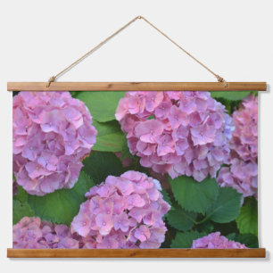 Tapisserie Suspendue Hortensia rose hydrangea Fleurs