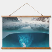 Tapisserie Suspendue Icy Mountain View (Recto)