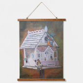 Tapisserie Suspendue Imaginaire Kingfisher (Recto)