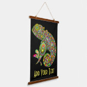 Tapisserie Suspendue Imaginaire psychédélique de Chameleon (Angulaire)