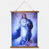 Tapisserie Suspendue Immaculé bleu Conception (Recto)