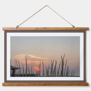 Tapisserie Suspendue Impression de la bordure Brown photo remplaçable