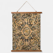 Tapisserie Suspendue Impression florale française d'époque (Recto)