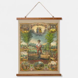 Tapisserie Suspendue Impression promotionnelle Pour Membres Grange