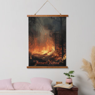 Tapisserie Suspendue Inferno