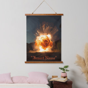 Tapisserie Suspendue Inferno