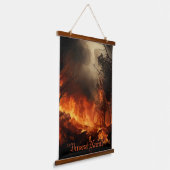Tapisserie Suspendue Inferno (Angulaire)