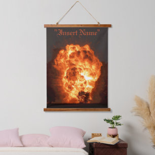 Tapisserie Suspendue Inferno
