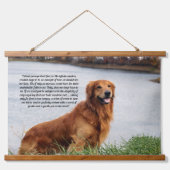 Tapisserie Suspendue Inspiration de foi inébranlable (Devant)